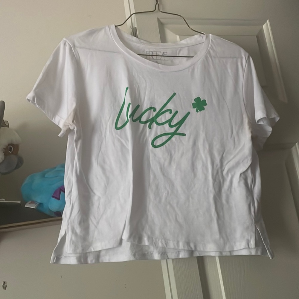 Freeze St Patrick’s day crop top